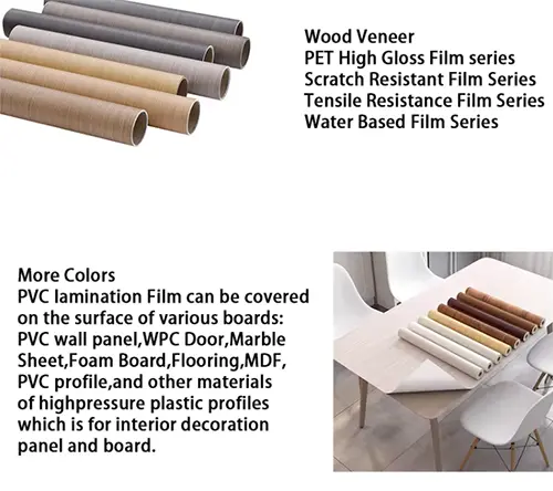 Waterproof Transparent Pvc Furniture Film