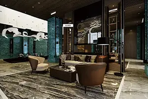 Ոչ ինքնուրույն adhasive մարմար PVC / PET FILM ROLL