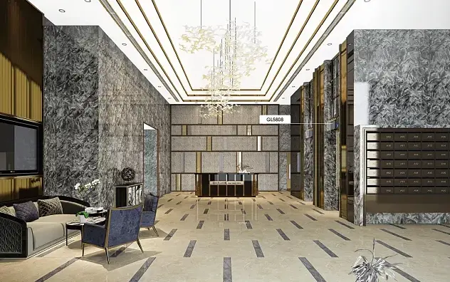 Պատի վահանակ Դեկորատիվ PVC / PET FILM